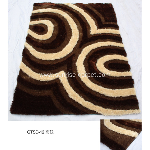 3D Elastic&Silk Carpet With Modern Design